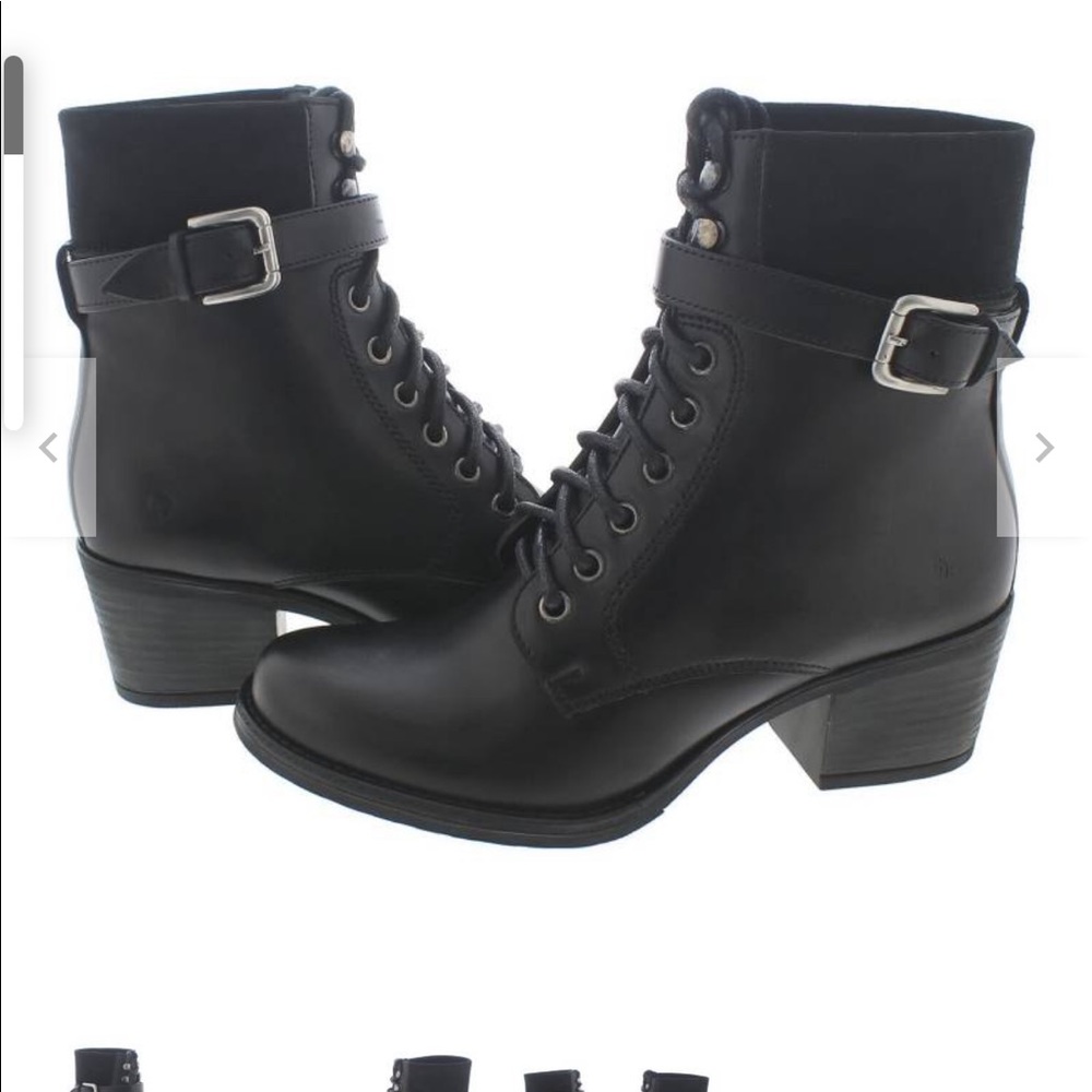 Leather boot Italian leather black
